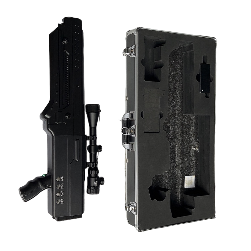  丹徒手持便携式枪型低空防御反制四通道A型