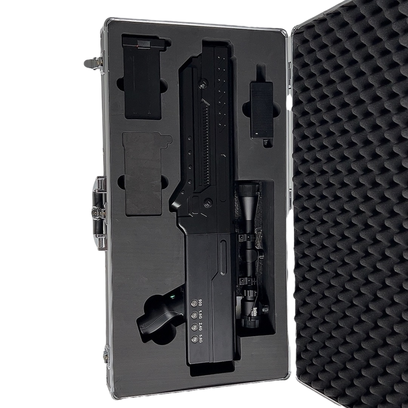  丹徒手持便携式枪型低空防御反制四通道B型